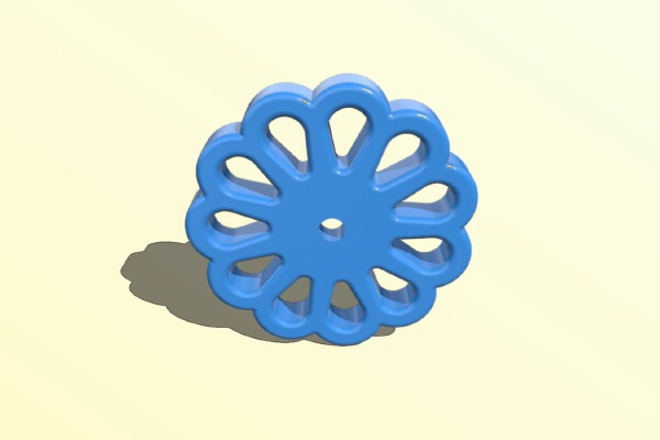 Tevo Tarantula Bed Leveling Knob | 3d print model