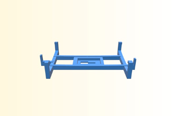 HTC One w Otter Consumer Car Holder (grouped) | 3d print model