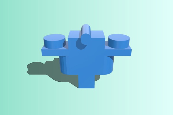 Futaba T6exa Trim Rocker Switch | 3d print model