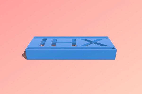 THX Sign | 3d print model