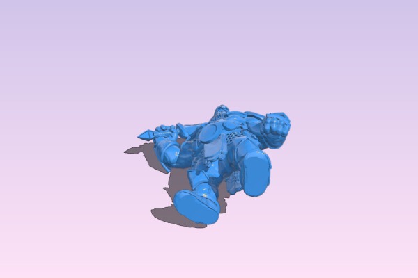 Fire Giant Swordsmen | 3d print model