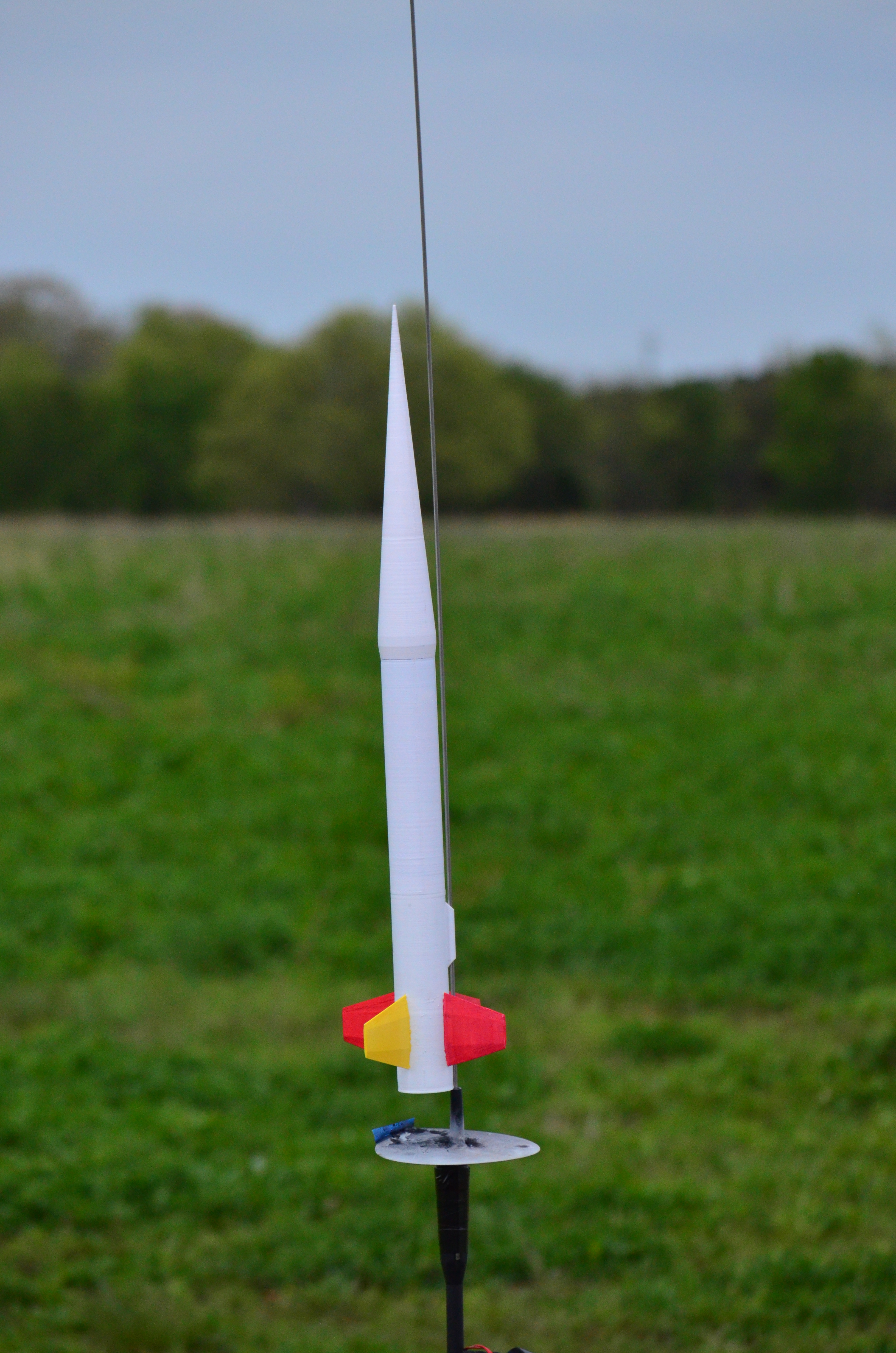 Nike Smoke Model Rocket