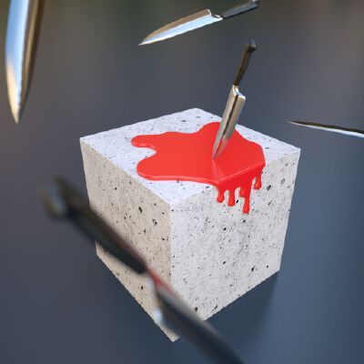 Splash Chopping Board | 3d print model