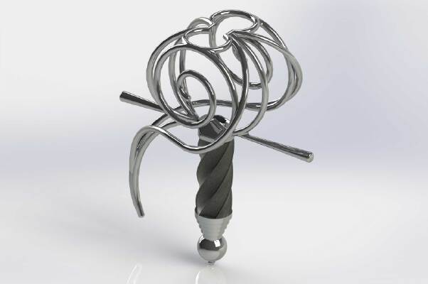 French Rapier Sword Handle | 3d print model