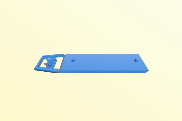 Marvel Crisis Protocol (MCP) Truck Flat Bed Tow conversion | 3d print model