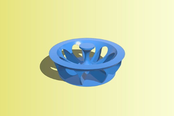 My Customized Sink Strainer - Drain Catch | 3d print model