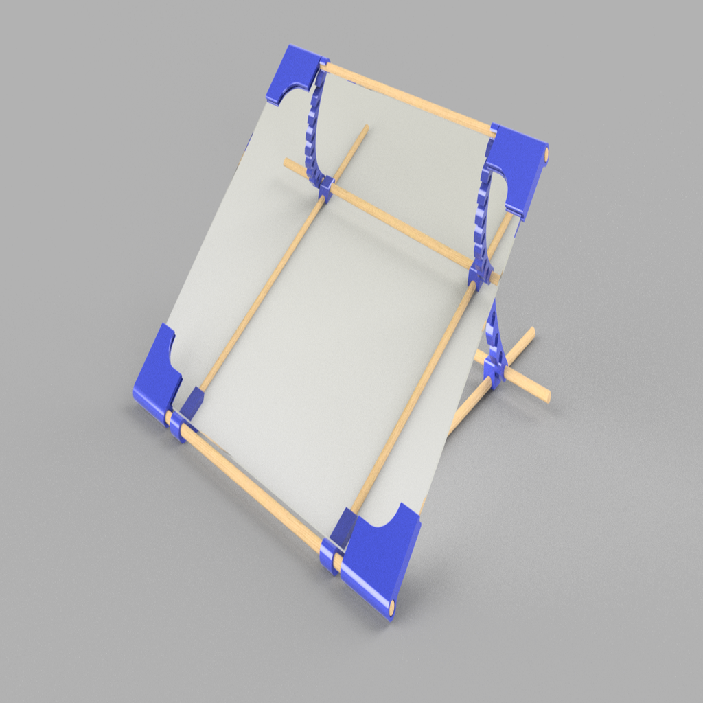 Modular Book Stand from stik and clipboard v1