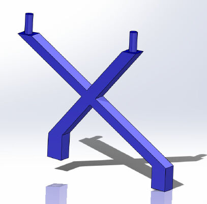 Supply Card Deck and Discard Pile Holders | 3d print model
