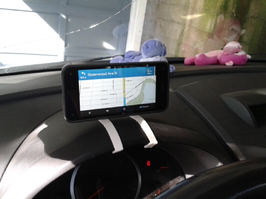 Mazda5 Dashboard Magnetic Phone mount | 3d print model