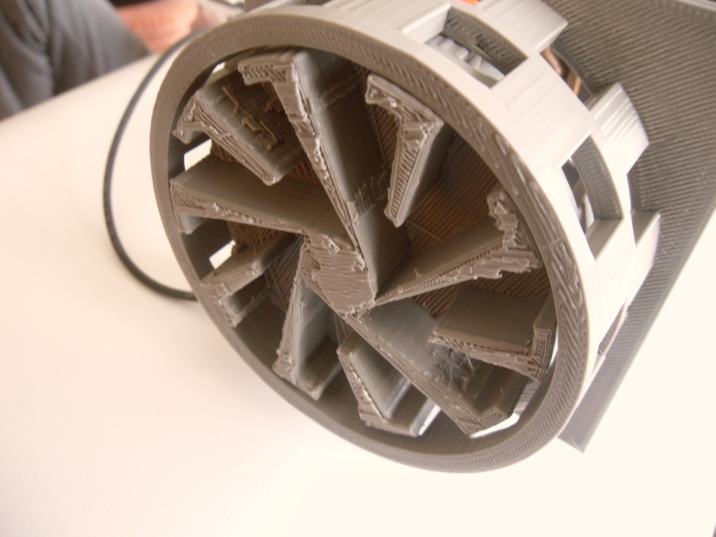 Dual tone mini siren (with stator)