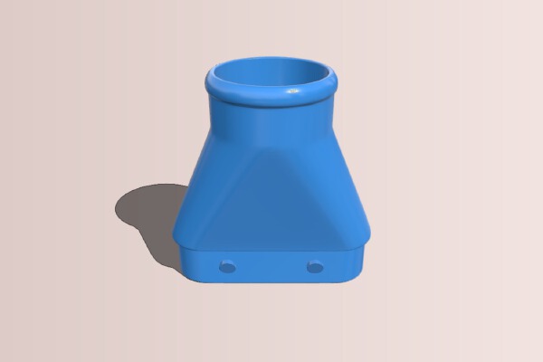 Lexus IS200 Supercharged OEM Intake 3" Adapter | 3d print model