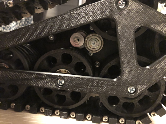 RC Tank by Staind - Stepper Belt Drive | 3d print model