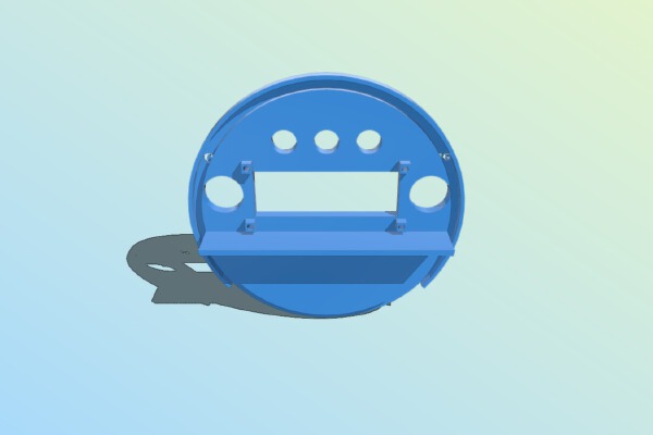 Coffee grinder funnel timer panel lid | 3d print model