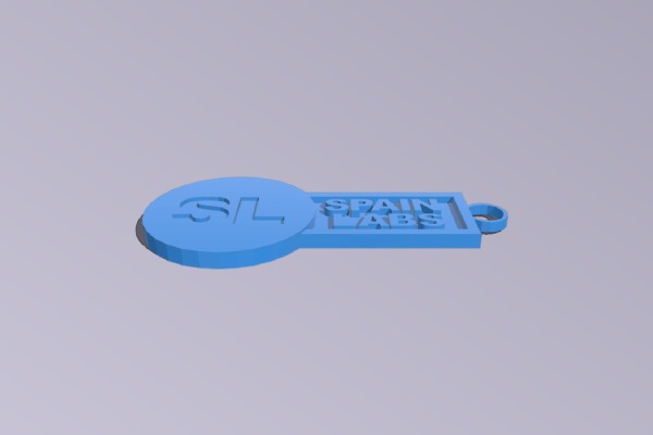 Llavero para carro de la compra | 3d print model
