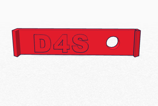 Simple Multi-Function Hood_Door tool for the Duplicator 4S | 3d print model