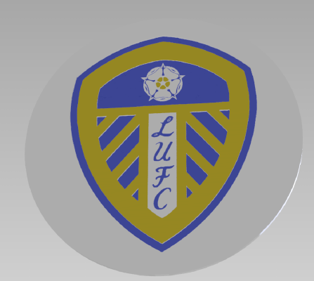 Leeds FC Shield | 3d print model