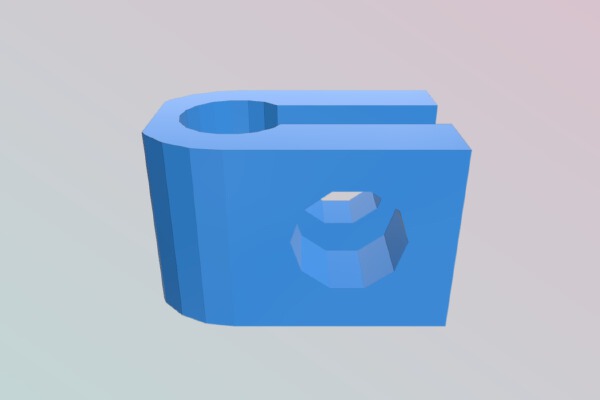 Orca V0.3 LM8UU bearing holders | 3d print model