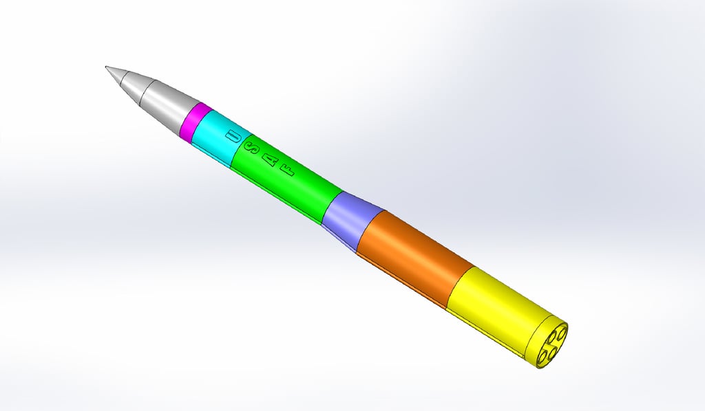 Minuteman III ICBM - 1_50 Scale - Mark II
