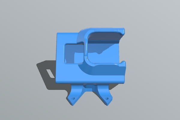YAKUZA SHADOW FRAME - 30-50° GoPro Hero 5_6_7 Action Cam Mount | 3d print model