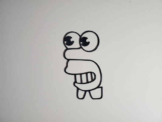 Mr. Sparkle - Simpsons Wall Art | 3d print model