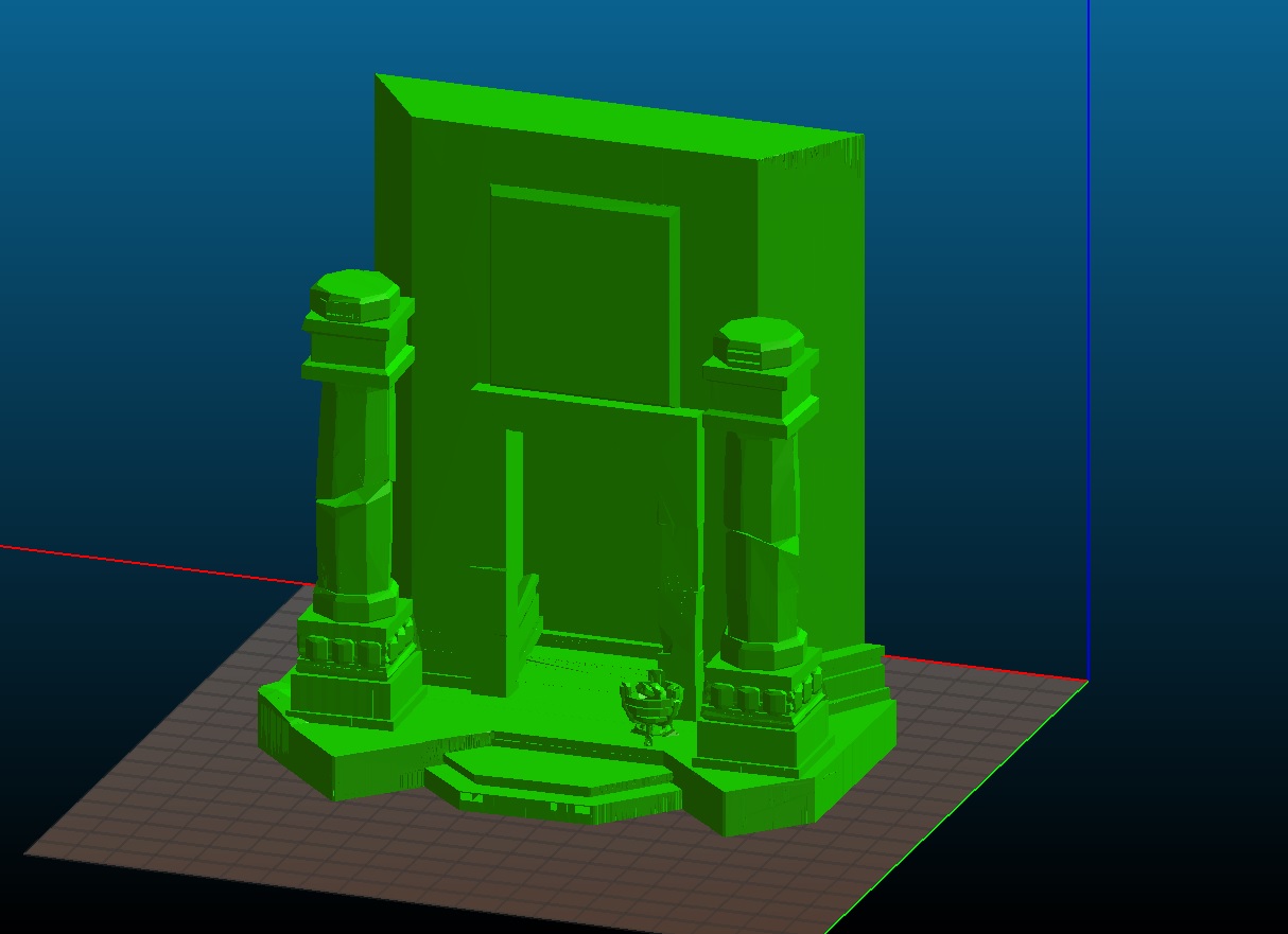 Lone Wolf - Ruins - Game Level Scenery