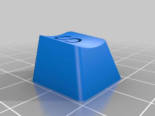 WASD KeyCaps | 3d print model