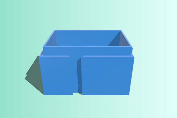 Xwing Miniature game ship boxes: Y-Wing (Large) | 3d print model