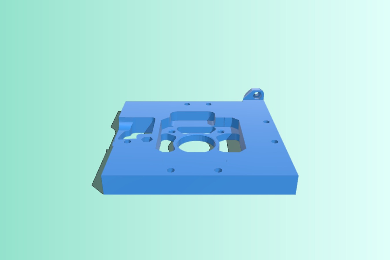Printrbot Simple 1405 Adjustable YZ Plate
