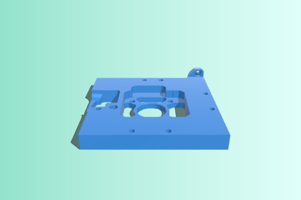 Printrbot Simple 1405 Adjustable YZ Plate | 3d print model