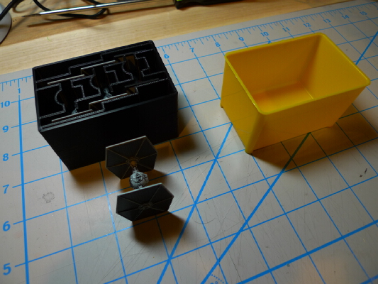 Tie Fighter Bin for Harbor Freight Organizer (X-Wing TMG) | 3d print model