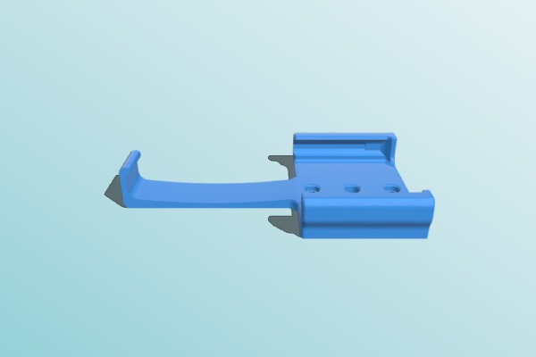 Holder for Sony Xperia Z1 Compact with security clip | 3d print model