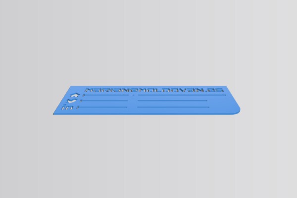Personal Business Card | 3d print model