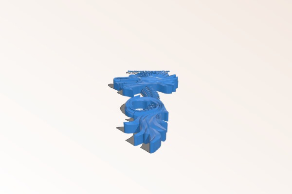 Dragon pattern | 3d print model