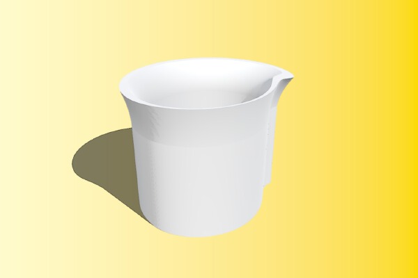 Coffee Creamer with a twist | 3d print model