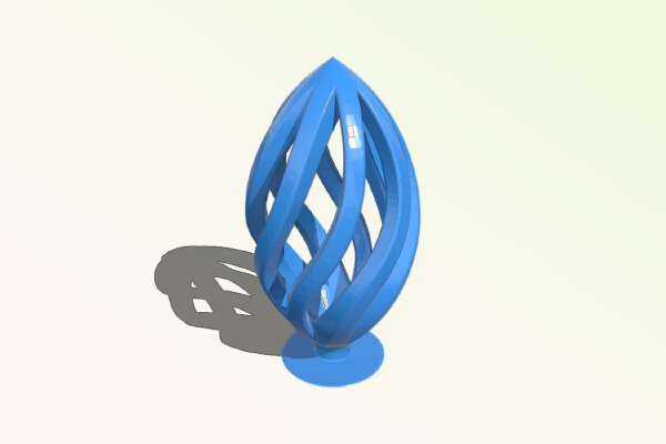 Spiral Ornament | 3d print model