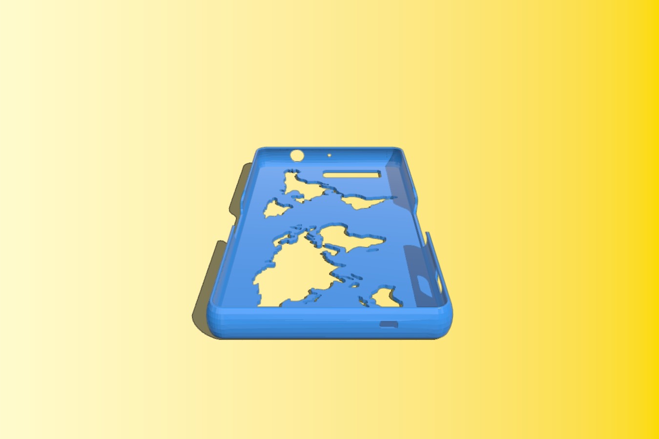 SONY Xperia Z3 COMPACT Case WORLD MAP