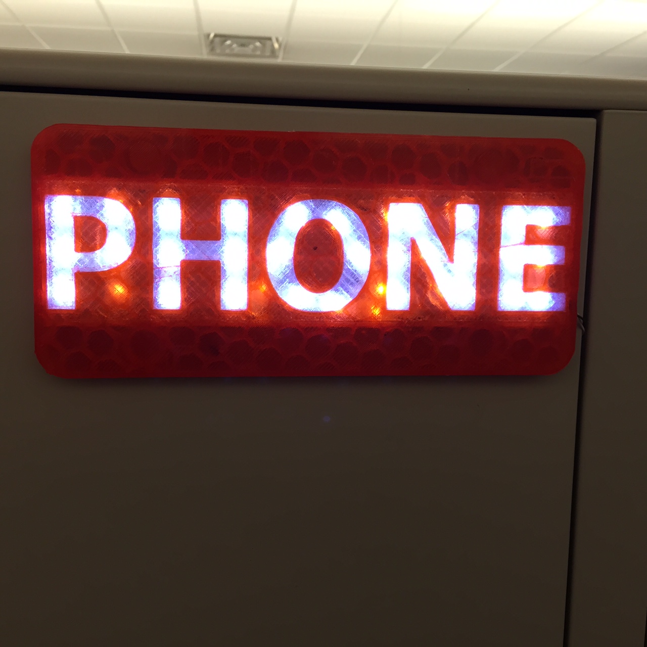 Phone Busy Light - 3D printed - dual extruder