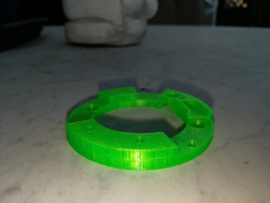 Bulldog Extruder Flex Adapter | 3d print model