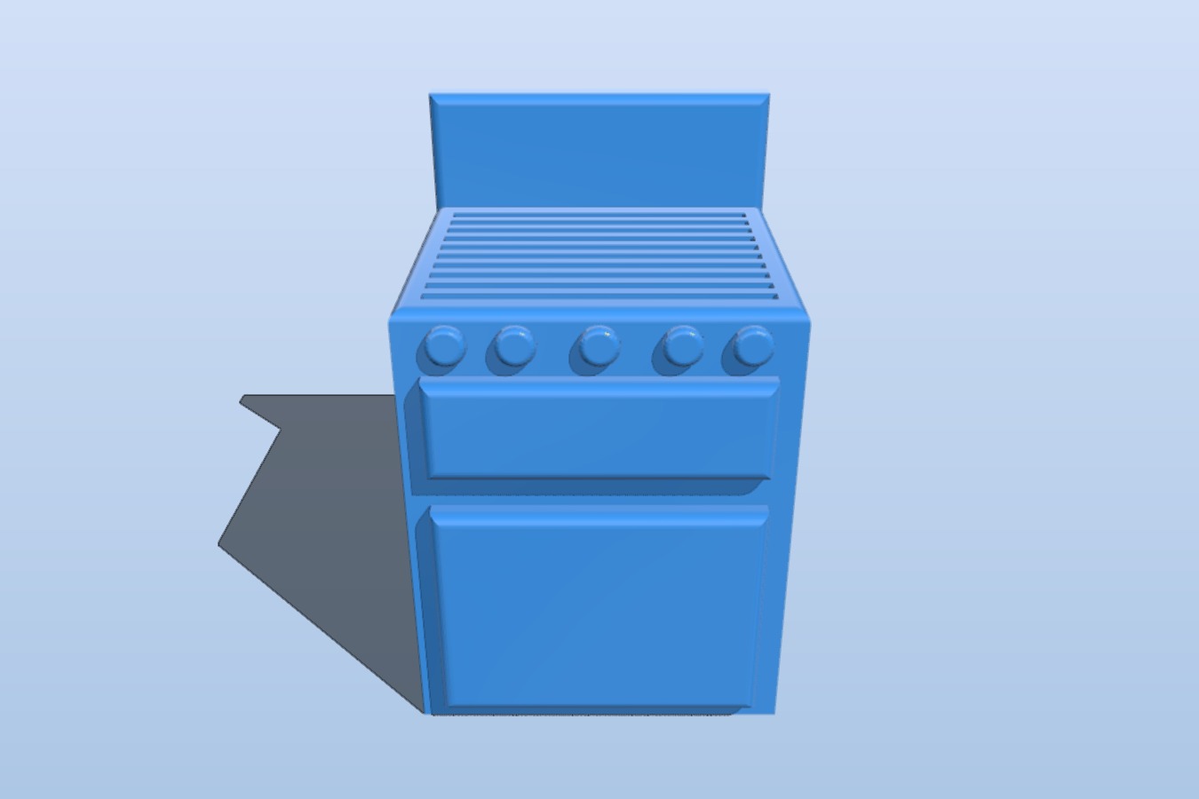 Gas Range Double Oven