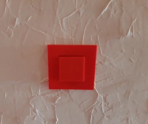 Cache interrupteur - Switch cover - Tapa de interruptor | 3d print model