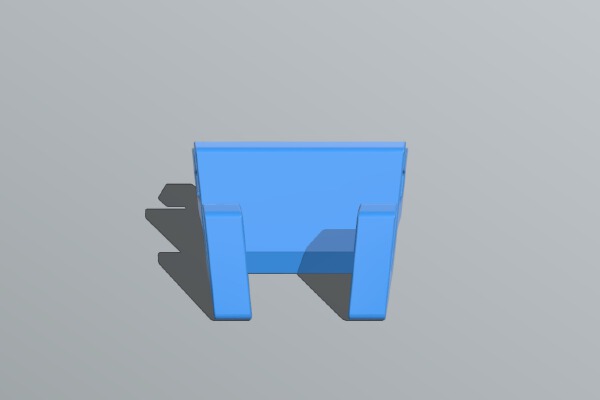 Ipad 2 Stand + cable holder | 3d print model