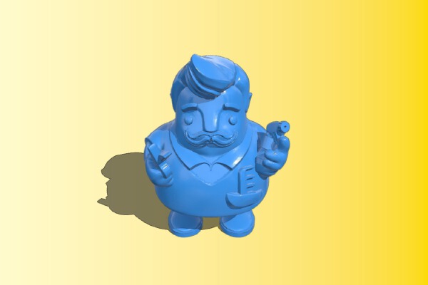 Theo the Hairdresser | 3d print model