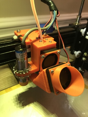 Anet A2 E3DV6 Sensor Mount. | 3d print model
