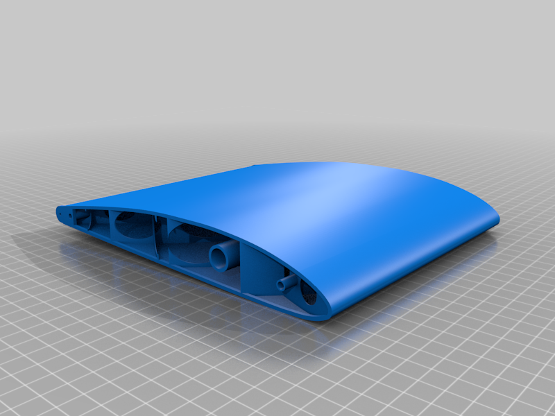 1133mm Clark-y airfoil wing (similar to 3dlabprint)