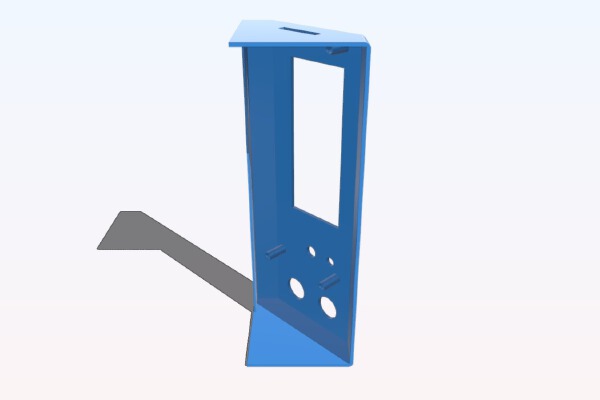 LCD 2004 Case with Switches | 3d print model
