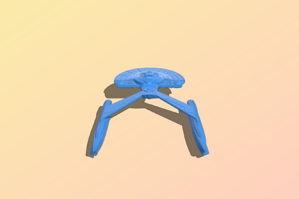 FOLSOM CLASS TMP LIGHT FRIGATE | 3d print model
