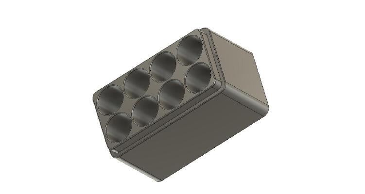 Battery Box 18650 (Unprotected 18650 Batteries) | 3d print model