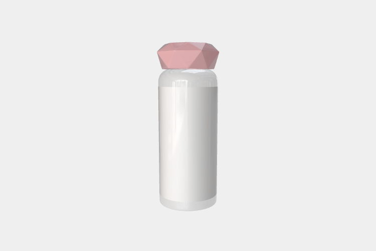 Glass Bottle Water Bottle Mockup