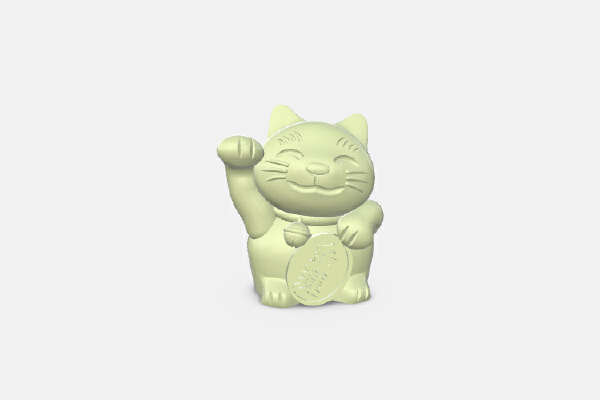 money cat | 3d print model