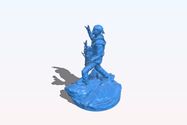 Half-Orc Bard | 3d print model